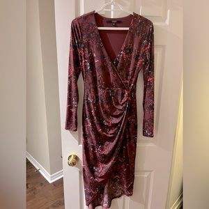 GUESS Cocktail Dress with florals, size small